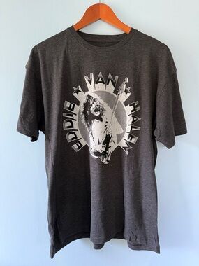 Eddie Van Halen Graphic Tee - Charcoal